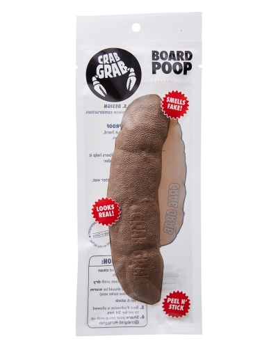 CRAB GRAB Poop Board brown