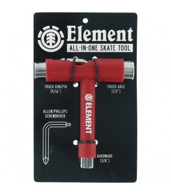 ELEMENT Skate Tool red