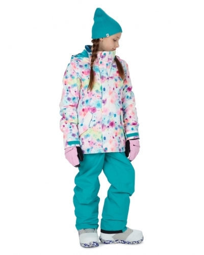 Kurtka snowboardowa BURTON Girls' Elodie Snowboard Jacket Drip Dye