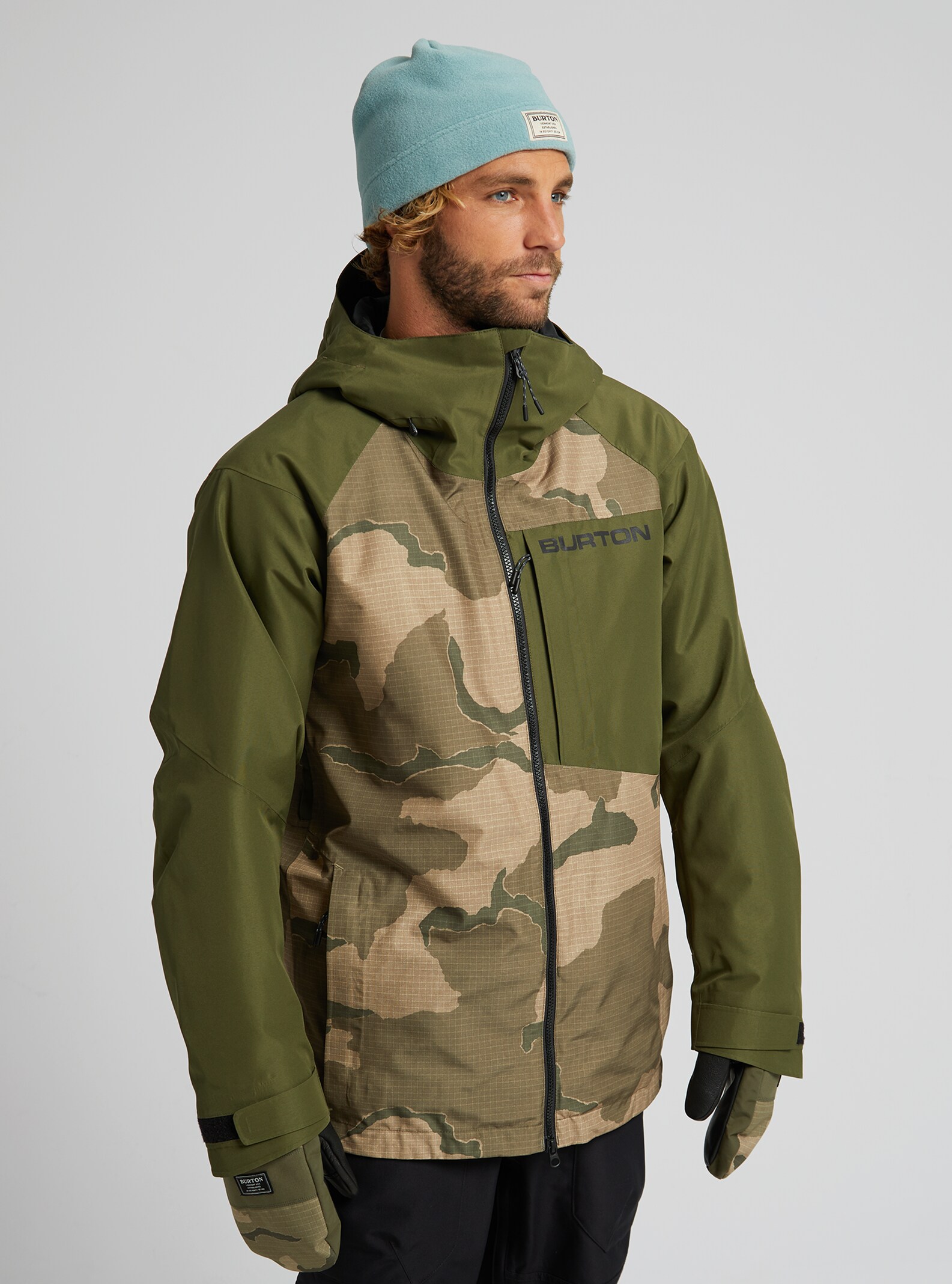 Burton radial gore tex insulated snowboard jacket clearance