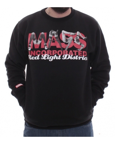 Bluza MASS Red Light District Sweatshirt black