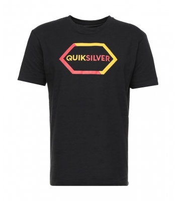Koszulka QUIKSILVER Faxton Outlined tshirt black
