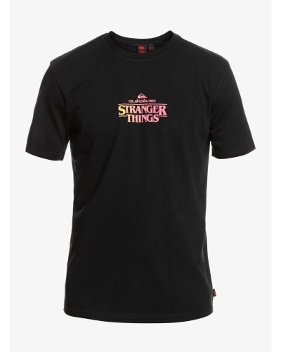 Koszulka QUIKSILVER Stranger Things tshirt black