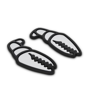 CRAB GRAB Mega Claws black white