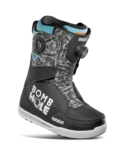 Buty snowboardowe THIRTYTWO Lashed Double Boa Bomb Hole (black/white)