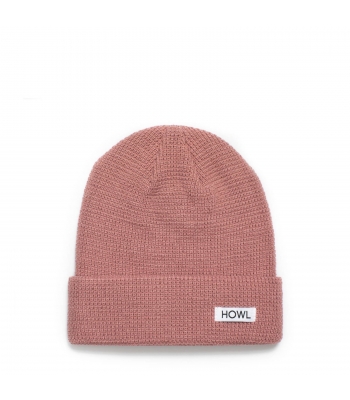 HOWL Waffle Beanie pink