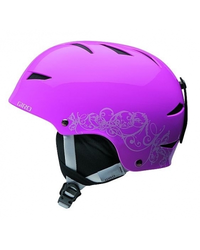 Kask snowboardowy GIRO Recruit 2 Pink Swirls