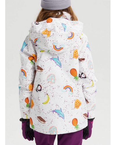 Kurtka snowboardowa BURTON Girls' Elodie Snowboard Jacket Fizzle