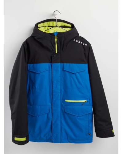 Kurtka snowboardowa BURTON Covert Jacket True Black / Lapis Blue
