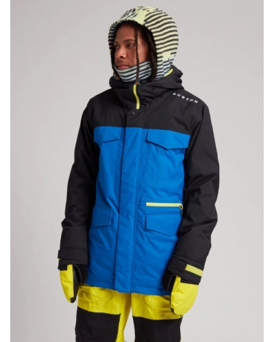 Kurtka snowboardowa BURTON Covert Jacket True Black / Lapis Blue