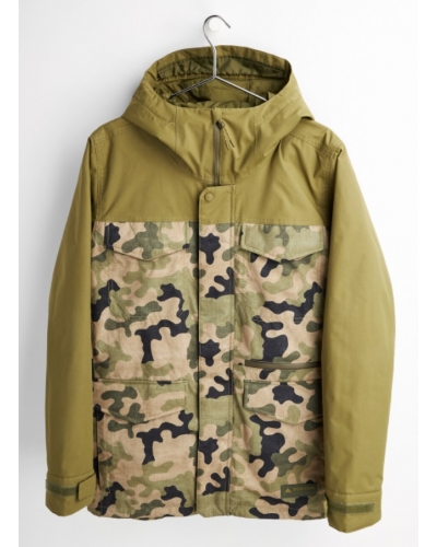 Kurtka snowboardowa BURTON Covert Slim Jacket Martini Olive / Martini Olive Terra Camo