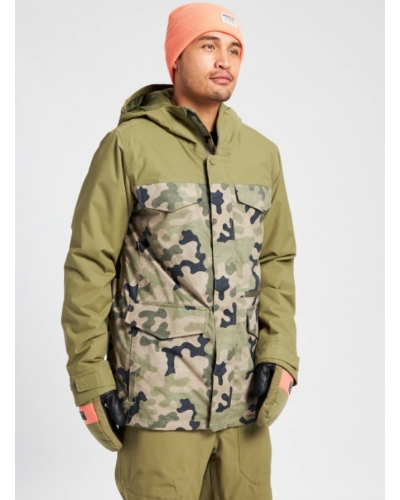 Kurtka snowboardowa BURTON Covert Slim Jacket Martini Olive / Martini Olive Terra Camo