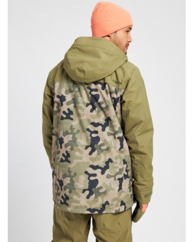 Kurtka snowboardowa BURTON Covert Slim Jacket Martini Olive / Martini Olive Terra Camo
