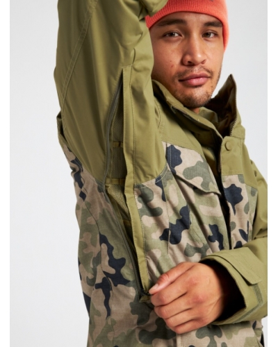 Kurtka snowboardowa BURTON Covert Slim Jacket Martini Olive / Martini Olive Terra Camo