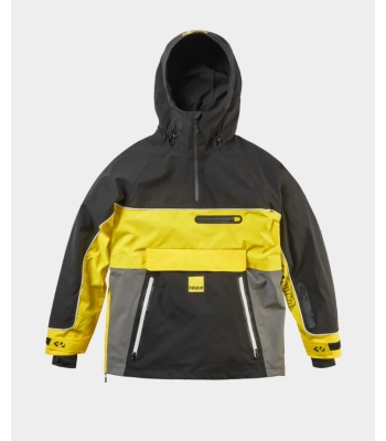 Kurtka snowboardowa ThirtyTwo Light Anorak black/yellow