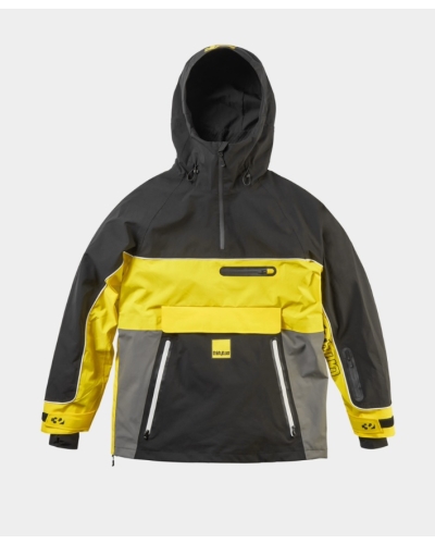 Kurtka snowboardowa ThirtyTwo Light Anorak black/yellow