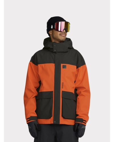 Kurtka snowboardowa VOLCOM Kleveland orange shock