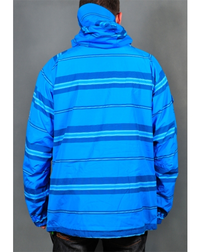 Kurtka snowboardowa 686 Factor Insulated Jacket league stripe blue