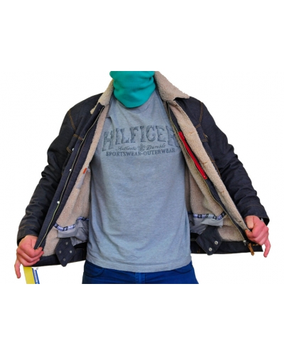 Kurtka snowboardowa STATIC Nickel Bag jeans SALE