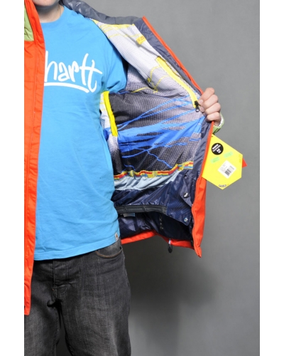 Kurtka snowboardowa VOLCOM Cross Stone Insulated Jacket orange