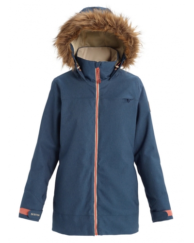 Kurtka snowboardowa BURTON Lelah Stretch Denim Jacket Light Denim