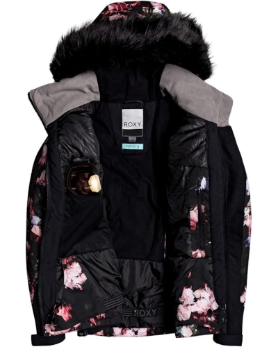 Kurtka snowboardowa ROXY Jet Ski Premium black