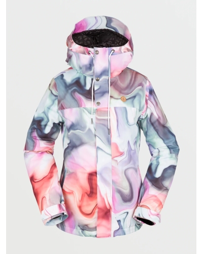 Kurtka snowboardowa VOLCOM Bolt Ins Wmn nebula print