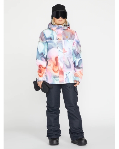 Kurtka snowboardowa VOLCOM Bolt Ins Wmn nebula print