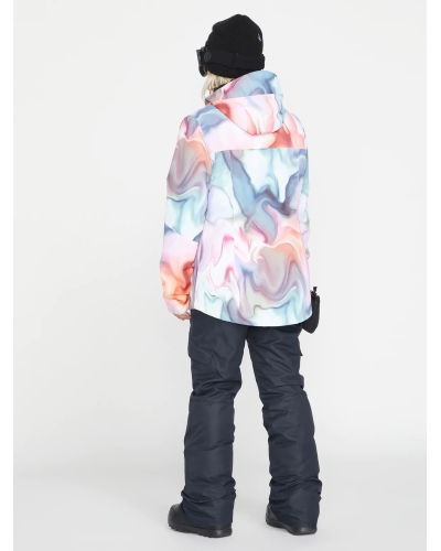 Kurtka snowboardowa VOLCOM Bolt Ins Wmn nebula print