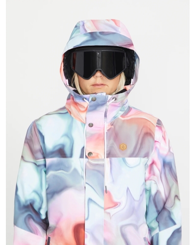 Kurtka snowboardowa VOLCOM Bolt Ins Wmn nebula print