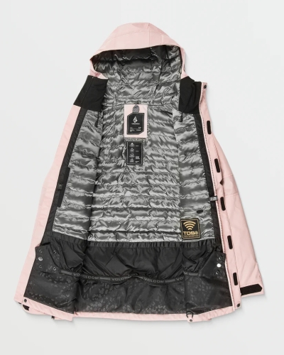 Kurtka snowboardowa VOLCOM Larx 2L Tds Inf Parka Wmn adobe rose