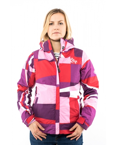 Kurtka snowboardowa 686 Mystic Insulated Jacket red fracture