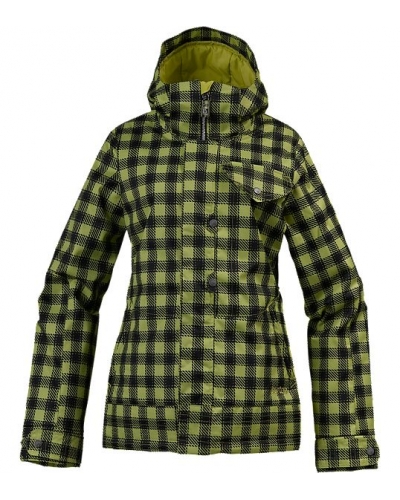 Kurtka snowboardowa BURTON Method Jkt grass stain chk pld S