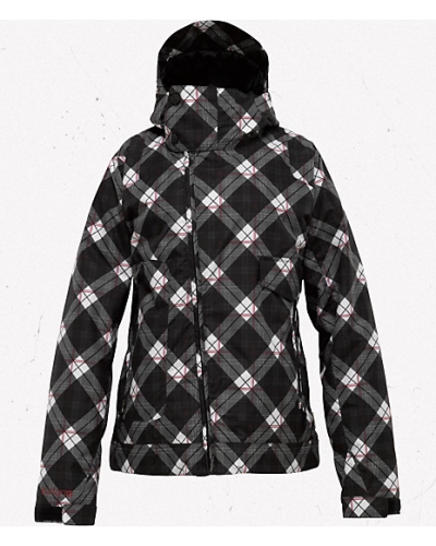 Kurtka snowboardowa BURTON Penelope Jacket True Black Bias Plaid