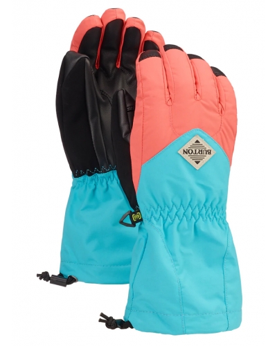 Rękawice BURTON Kids' Profile Glove Georgia Peach / Blue Curaçao
