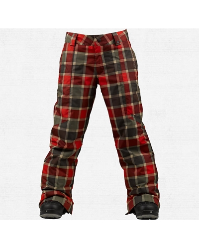 Spodnie snowboardowe BURTON Boys' Cyclops Pnt Keef Revolt Plaid