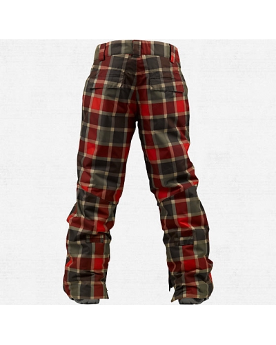 Spodnie snowboardowe BURTON Boys' Cyclops Pnt Keef Revolt Plaid