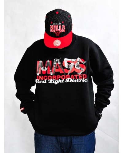 Bluza MASS Red Light District Sweatshirt black