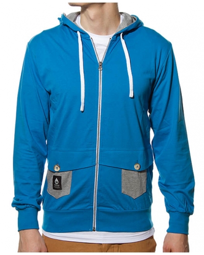 Bluza TURBOKOLOR Atlantic Lightweight Hoodie blue