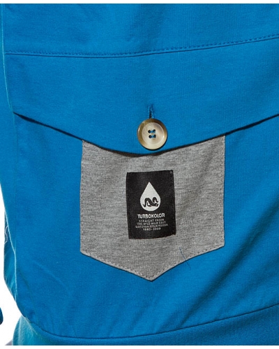 Bluza TURBOKOLOR Atlantic Lightweight Hoodie blue