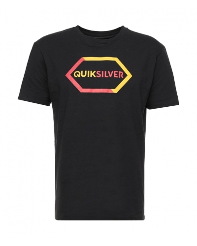 Koszulka QUIKSILVER Faxton Outlined tshirt black