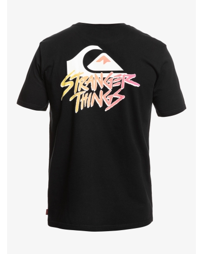 Koszulka QUIKSILVER Stranger Things tshirt black