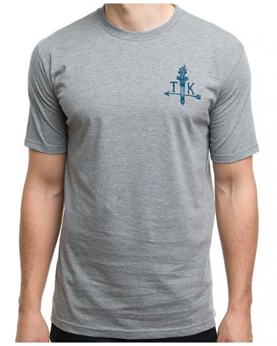 Koszulka TURBOKOLOR Torch - Grey Heather