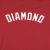Koszulka DIAMOND SUPPLY Diamond Arch Tee red