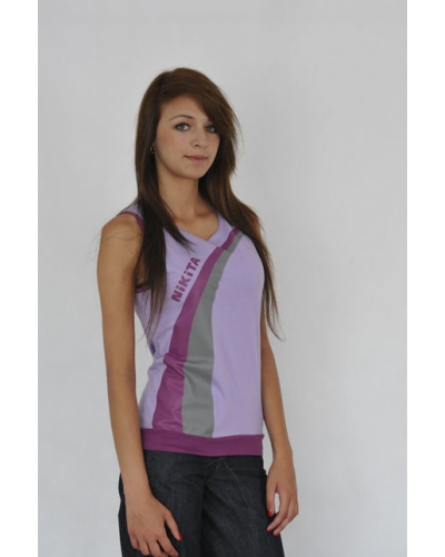 NIKITA Rainbow Top fioletowy