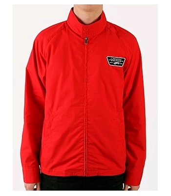 VANS Station Jacket Red