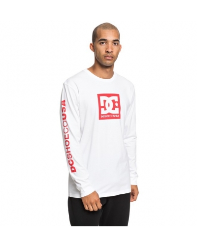 Longsleeve DC Square Star LS 2 snow white