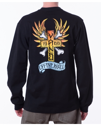 Longsleeve VANS Cross LS Tee black