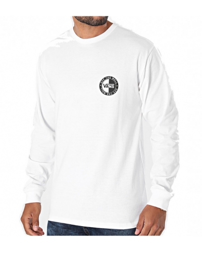 Longsleeve VANS Off The Wall Classic Slanted Check white