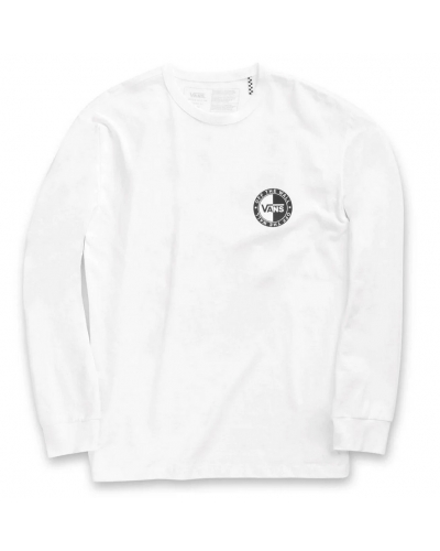 Longsleeve VANS Off The Wall Classic Slanted Check white